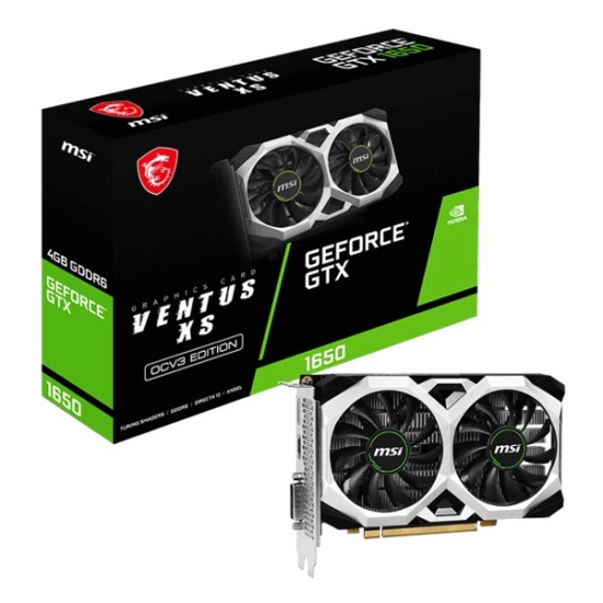 Msi GTX 1650 D6 Ventus XS OCV3 4GB Graphics Card